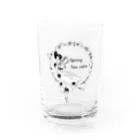 バレエシルエット ballet*pointe_pon*のレジェンドシリーズ【Spring has come!】 Water Glass :front