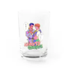 I am chadの魂のバトンリレー(セリフ有) Water Glass :front