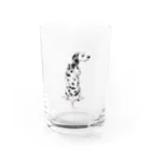 Rubbishのダルメシアン Water Glass :front