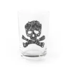 chillcalの髑髏グラス Water Glass :front