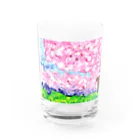 ぽんすけ屋の桜シリーズ Water Glass :front