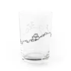 掛布団　ぬくぬのケープハイラックスのグラス Water Glass :front