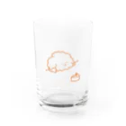 さんぽみちのわんことケーキ Water Glass :front