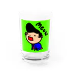 momino studio SHOPのネコマネ Water Glass :front