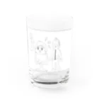 やろいちさんのお店の4コマ漫画「美容院」2コマ目 Water Glass :front