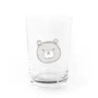 【ホラー専門店】ジルショップの手描き くまたん Water Glass :front