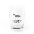 orange_honeyの猫1-10 サバ白猫 Water Glass :front