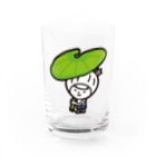 きくのらくがきのふきときく Water Glass :front