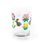 yuko koikeのspring flowers Water Glass :front