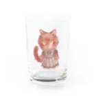 ノアオオカミのオオカミのウルフル Water Glass :front