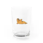 yuNN3のセイウチ Water Glass :front