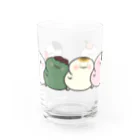 いしやまやまきのかがみもちのもっち（いろんなすがた） Water Glass :front