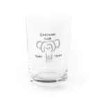 モイモイ舎のCHAIKURE CLUB 2 Water Glass :front