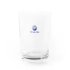 On My Way_JAPAN Official Storeのクリアグラス（カラーロゴ） Water Glass :front