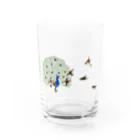 あべなつきの絵本クッズ店へようこその君にくぎづけ Water Glass :front