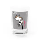 ペコりんショップの散歩拒否、しば犬さん Water Glass :front