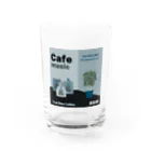 Teal Blue CoffeeのCafe music - Teal Blue Bird - Water Glass :front