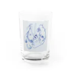 カオスのカオスのウサギ Water Glass :front