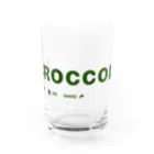 ぶろっこりのbroccoli Water Glass :front