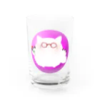 おはるさんのモフねこ Water Glass :front