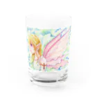 Akariya Manamiの桃色の翅の妖精 Water Glass :front