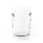 ひつじや ののの【表裏プリント】ひつじの毛刈り Water Glass :front