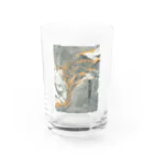 xxxyamachanのMARBLEIZE　縦書き Water Glass :front