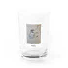 Ukiyo のshounin  Water Glass :front