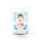 EDGEのスズリのおしゃれ　お出かけ　女の子 Water Glass :front