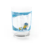 TOAのビールのグッズの【セゾン】ビールラベル風グラス Water Glass :front