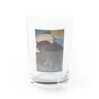 ＊Seiko＊のオオカミ三兄弟 Water Glass :front