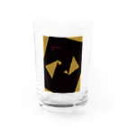 春先の源氏物語　28帖「野分」 Water Glass :front