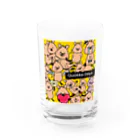 クオッカ☆ラッコ☆ minamoonplusのまいにちクオッカ　Quokka Days  Water Glass :front