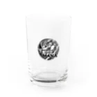 animal place MANAのanimal place MANAオリジナルロゴ　　　グラス Water Glass :front