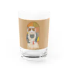 くまきち＠kyonyamamotoの猫のメイドさん Water Glass :front