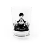 咎吏屋のSAKEMONOGATARI Water Glass :front