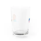 ヒラメ君 / HIRAME KUN 🐟のひらめぐらす Water Glass :front