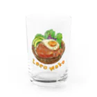 huroshikiのロコモコ/Loco Moko Water Glass :front