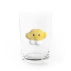カネヒラ＠空想アパートメントのチビレモンの赤ちゃん Water Glass :front