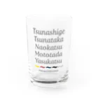 KAWAGOE GRAPHICSの北条五色備 Water Glass :front