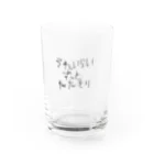 ْのちつばたぐっず③ Water Glass :front