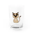 茈紀-Siki-(3/22活動開始.活動中)の『猫から愛を猫へラブを』ポインテッド グラス前面