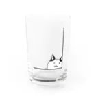 木ノ下商店の猫にゃ Water Glass :front