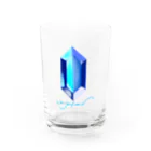 Amethystのクリスタル Water Glass :front