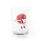 ieharatoshiakiのやまとをのこ Water Glass :front