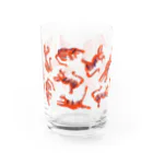 TRDexの[TIGER] orange Water Glass :front