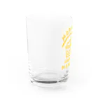 Andiamoのモーニングビアー（黄） Water Glass :left