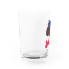 nicherϋのアップリケ✻いぬＡ Water Glass :left