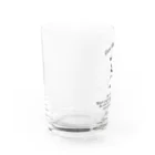 P➛fam.comのP➛KUMAちゃん(白) Water Glass :left