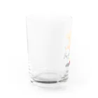 mei-channel SUZURI店のメイとトト　（カラー） Water Glass :left